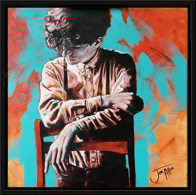 Original Painting<BR>'Braced'