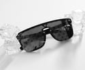 Black Louis Vuitton Fashion Sunglasses 