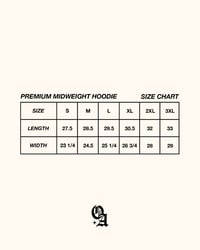 Image 3 of Premium 'Varsity Fightins' Hoodie (Bone)