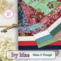 Image 6 of IVY MAE Baby Jumper Dress Panel by Studio T. Green for Riley Blake Designs