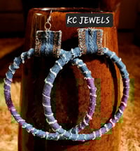 Denim Hoops