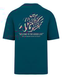 Image 2 of "Welcome To The Goods Life" Premium T-Shirt