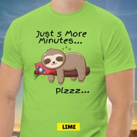 Image 7 of Just Five More Minutes Unisex Classic Tee