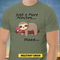 Image 8 of Just Five More Minutes Unisex Classic Tee