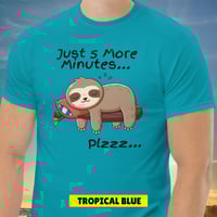 Image 3 of Just Five More Minutes Unisex Classic Tee