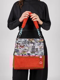 Image 3 of Tote Manga melocotón 