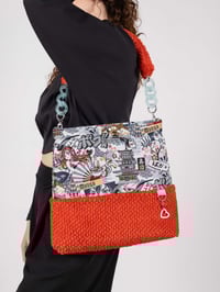 Image 4 of Tote Manga melocotón 