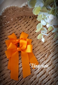 Image 3 of 4" Bows. Yellows & Oranges