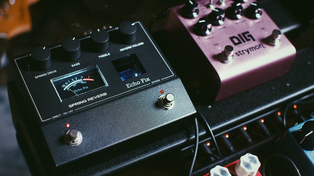 Echo Fix EF-P2 Spring Reverb | Little Box Effects Echo Fix EF-P2 Spring Reverb | Little Box Effects