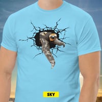 Image 5 of Sloth Breaking Out Unisex Classic Tee