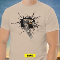 Image 6 of Sloth Breaking Out Unisex Classic Tee