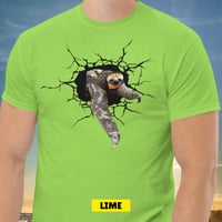 Image 9 of Sloth Breaking Out Unisex Classic Tee