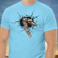 Image 1 of Sloth Breaking Out Unisex Classic Tee