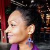 Glistening Purple Prince Earrings 