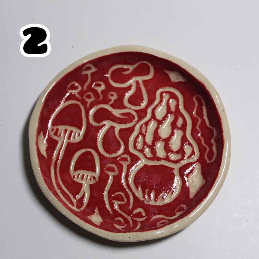 Image of red tray