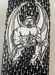 Image of 'WHEN SATAN RULES THIS WORLD' - HAND PAINTED 1970'S SKATEBOARD 