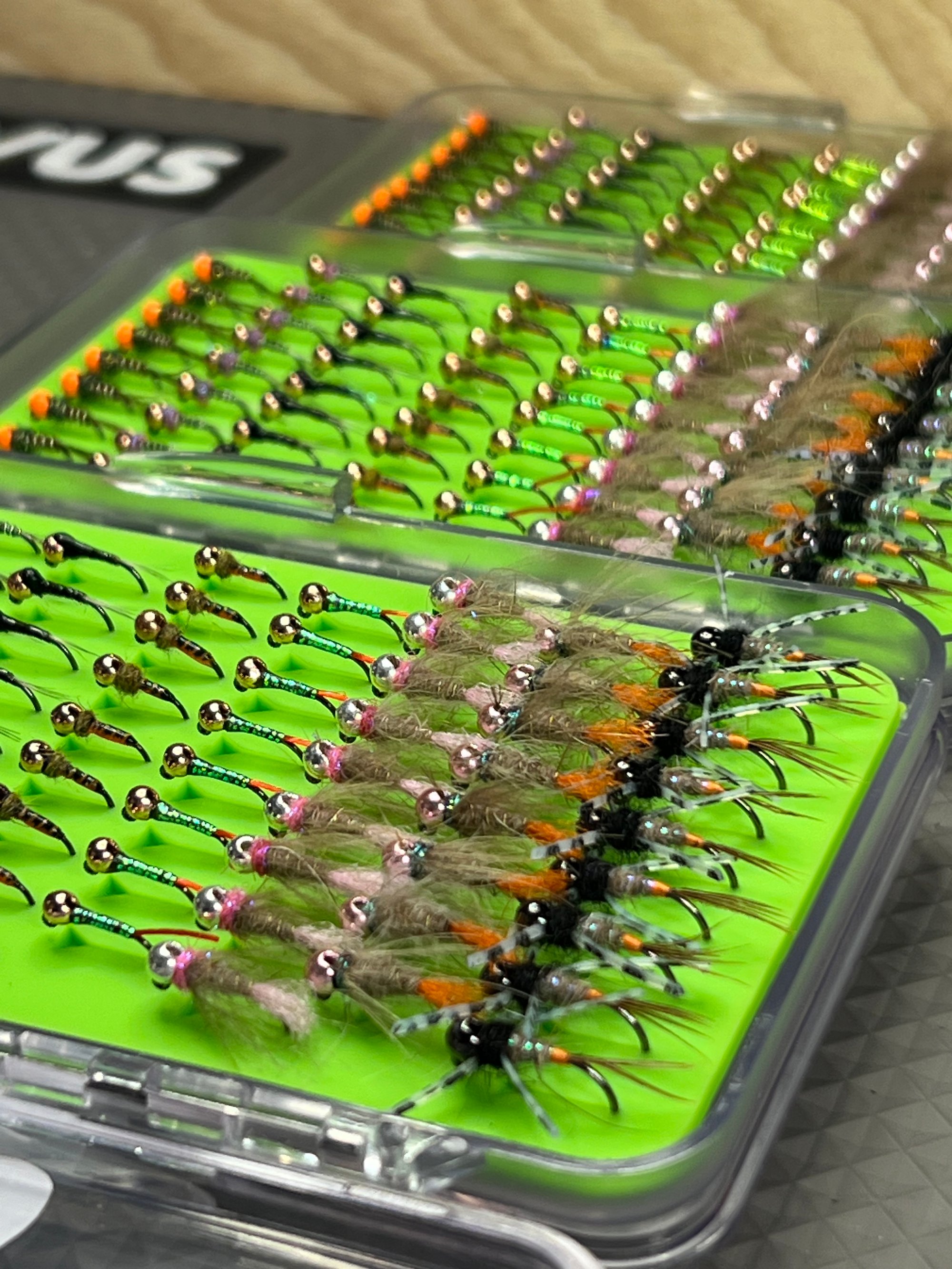Fully Loaded Euro Nymph Fly Boxes | Fleeger’s Flies
