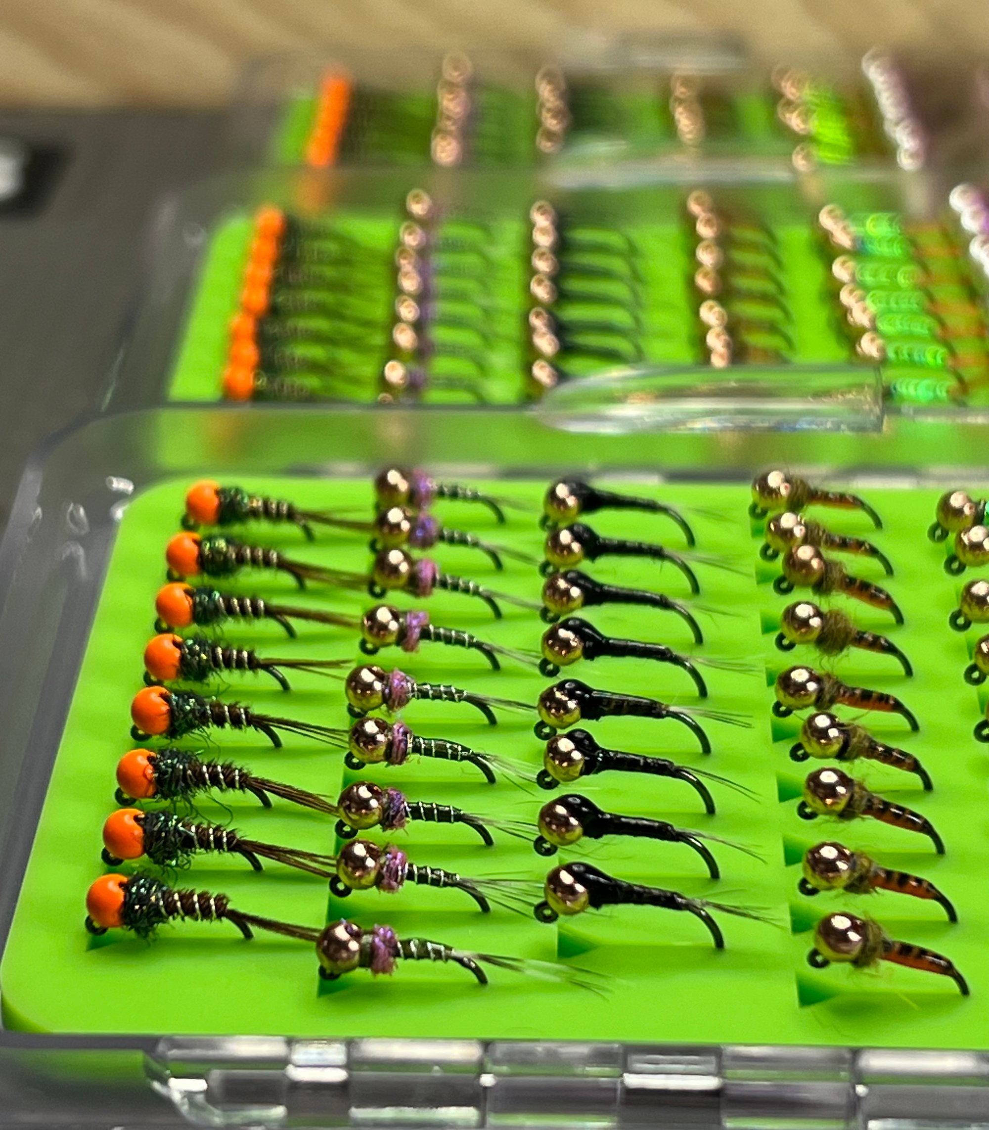 Fully Loaded Euro Nymph Fly Boxes | Fleeger’s Flies