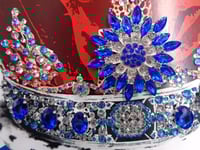 Image 2 of Prestige A3 Jewel Crown in Blue in 3D box frame