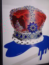 Image 6 of Prestige A3 Jewel Crown in Blue in 3D box frame
