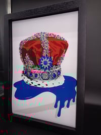 Image 4 of Prestige A3 Jewel Crown in Blue in 3D box frame