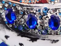 Image 5 of Prestige A3 Jewel Crown in Blue in 3D box frame