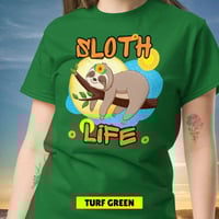 Image 14 of Living The Sloth Life Unisex Shirt