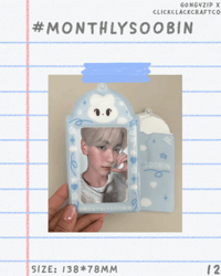 Image 2 of  #monthlysoobin photocard holder by g0ng4zip 