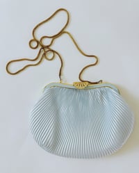 Image 1 of Vintage Blue Seashell Clutch
