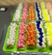 Image 2 of Fully Loaded Steelhead Egg Pattern Fly Boxes