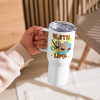 Image 4 of Living The Sloth Life Travel Mug