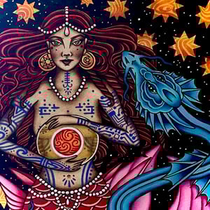 Image of ✨ Spirit Mermaid Painting 
