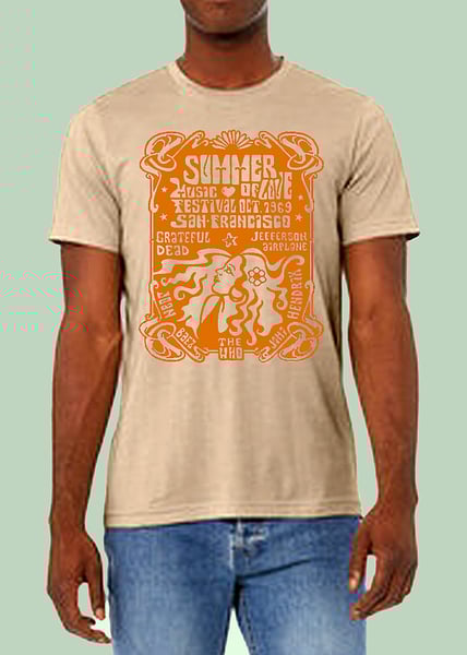 Image of Summer of Love Poster Tee