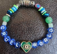 Cruel World 🌎 Evil Eye Charm Bracelet 