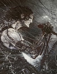 Image 1 of Nine Inch Nails: Trent Reznor original art 15 x 20