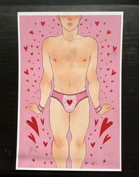 Image 1 of Lingerie Boy print