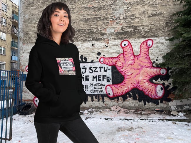 PRASKIE GRAFFITI // unisex hoodie