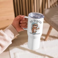 Image 4 of No Talkie Before Coffee Sloth Travel Mug
