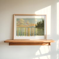 Image 2 of Lake of the Sky Print