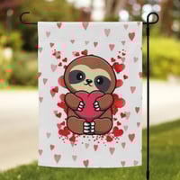 Sloth Lover Garden Flag