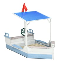 Image 13 of Hayden Pirate Ship Sandbox With Canopy