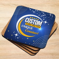 Image 1 of Custom Design Made For You Cork-back Coaster