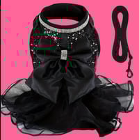Image 1 of Black Puptail Dress Harness
