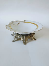 Image 4 of Vintage Footed Shell Dish