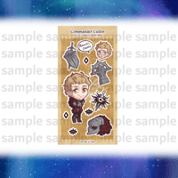 Image 2 of [PREORDER] DAI - Inquisition Advisor Sticker Sheets