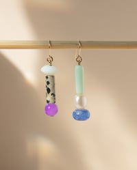 Image 1 of Beaded Earrings - E