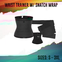 Image 3 of FLABuLESS WAIST TRAINER w/ DETACHABLE SNATCH WRAP