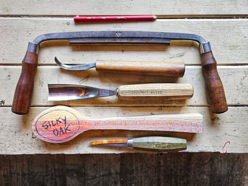 Image of 10th MAY CYGNET BEGINNERS SPOON CARVING WORKSHOP 