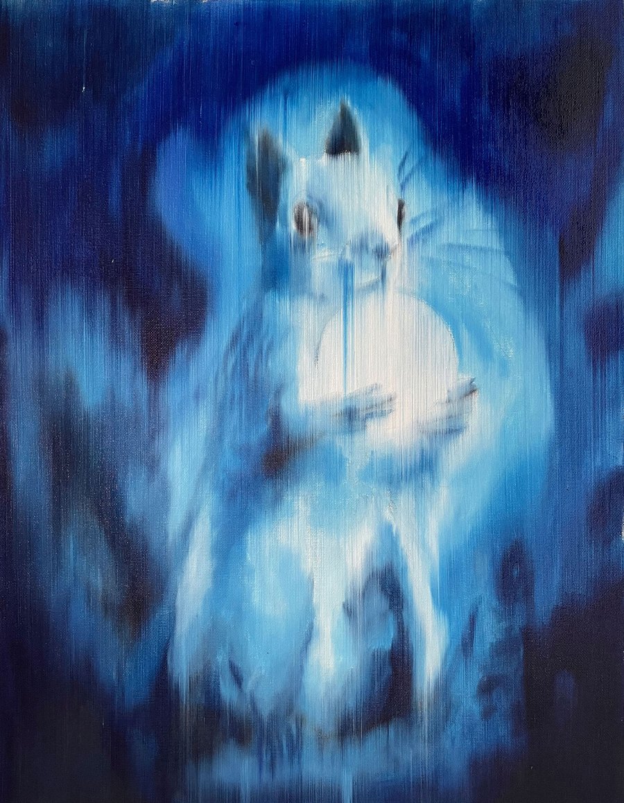 Image of Original Painting "Prairie Squirrel" (Ships from USA)