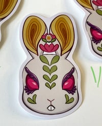 Image 1 of Ostara Bunny Sticker